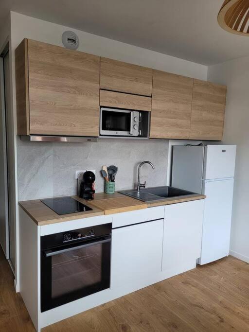 Studio 2 Voyageurs Au Coeur De Ville Sallanches Eksteriør billede